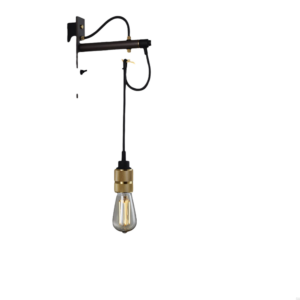 Lampa ścienna Hooked Nude z em