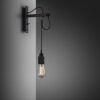 Lampa ścienna Hooked Nude z Palonym Brązem