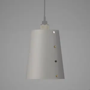 Lampa sufitowa Shade Duża Szara – Szary