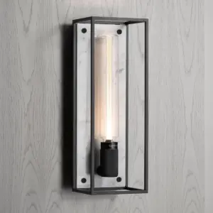 Lampa ścienna Caged Cross L – Biały