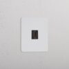 Grove Gniazdo HDMI w pojedynczej ramce – Do malowania, Czarny