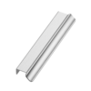 Uchwyt meblowy krawędziowy Volet 160 Aluminiowy Srebrny