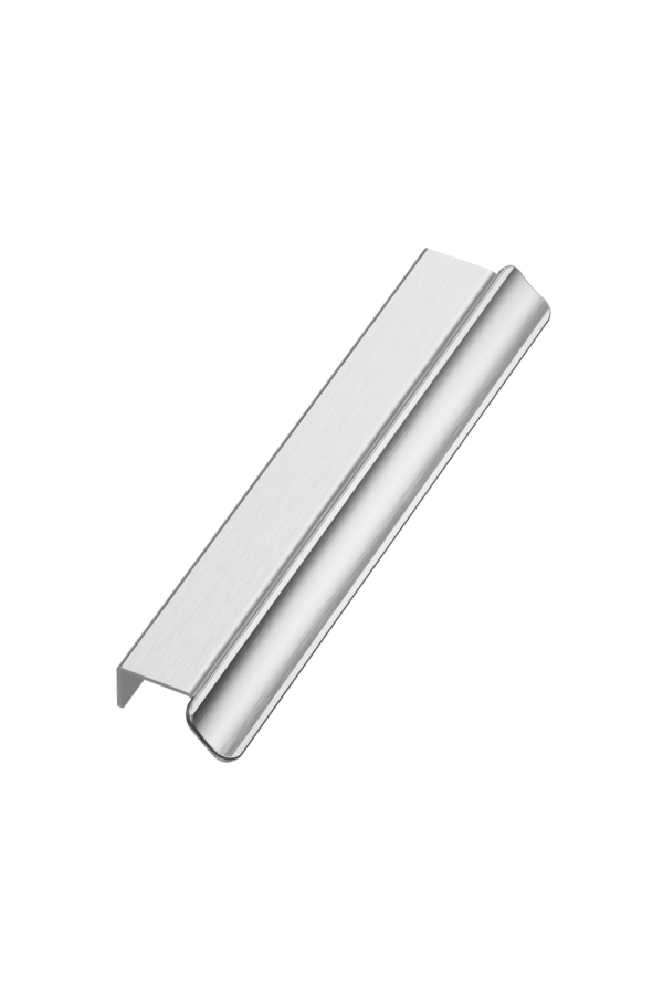 Uchwyt meblowy krawędziowy Volet 160 Aluminiowy Srebrny