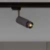 Lampa szynowa punktowa Exhaust Linear z em – Czarny