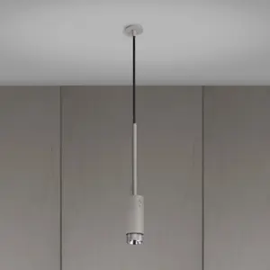 Lampa wisząca punktowa Exhaust Cross Szara ze m – Szary