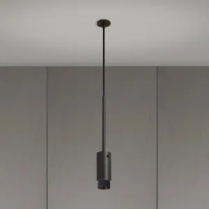 Lampa wisząca punktowa Exhaust Cross z m – Czarny