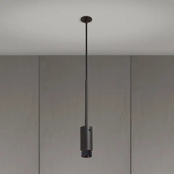 Lampa wisząca punktowa Exhaust Cross z m – Czarny