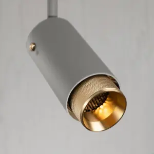 Lampa szynowa punktowa Exhaust Cross Szara z m – Szary