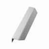 Uchwyt meblowy krawędziowy Blaze 2 2x80 Aluminiowy Srebrny