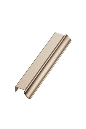 Uchwyt meblowy krawędziowy Volet 160 Aluminiowy Złoty Szczotkowany