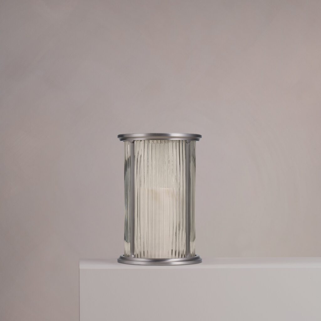 Battersea lampion – Satynowy nikiel