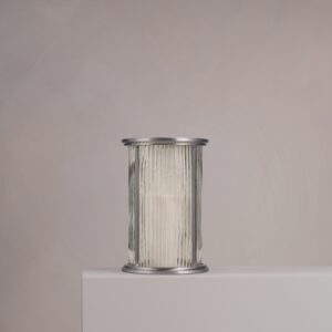 Battersea lampion – Satynowy nikiel