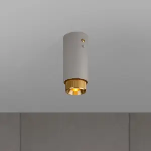 Lampa sufitowa punktowa Exhaust Linear Szara ze m – Szary