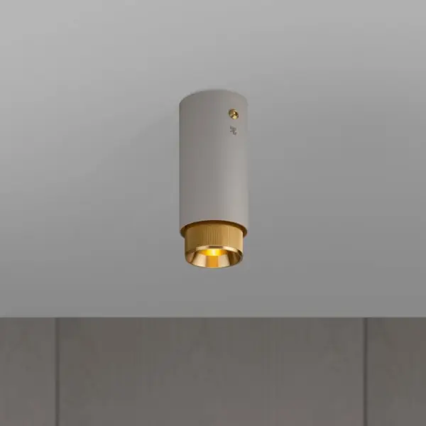 Lampa sufitowa punktowa Exhaust Linear Szara ze m – Szary