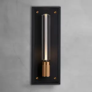 Lampa ścienna Caged Wet L – Miedziany