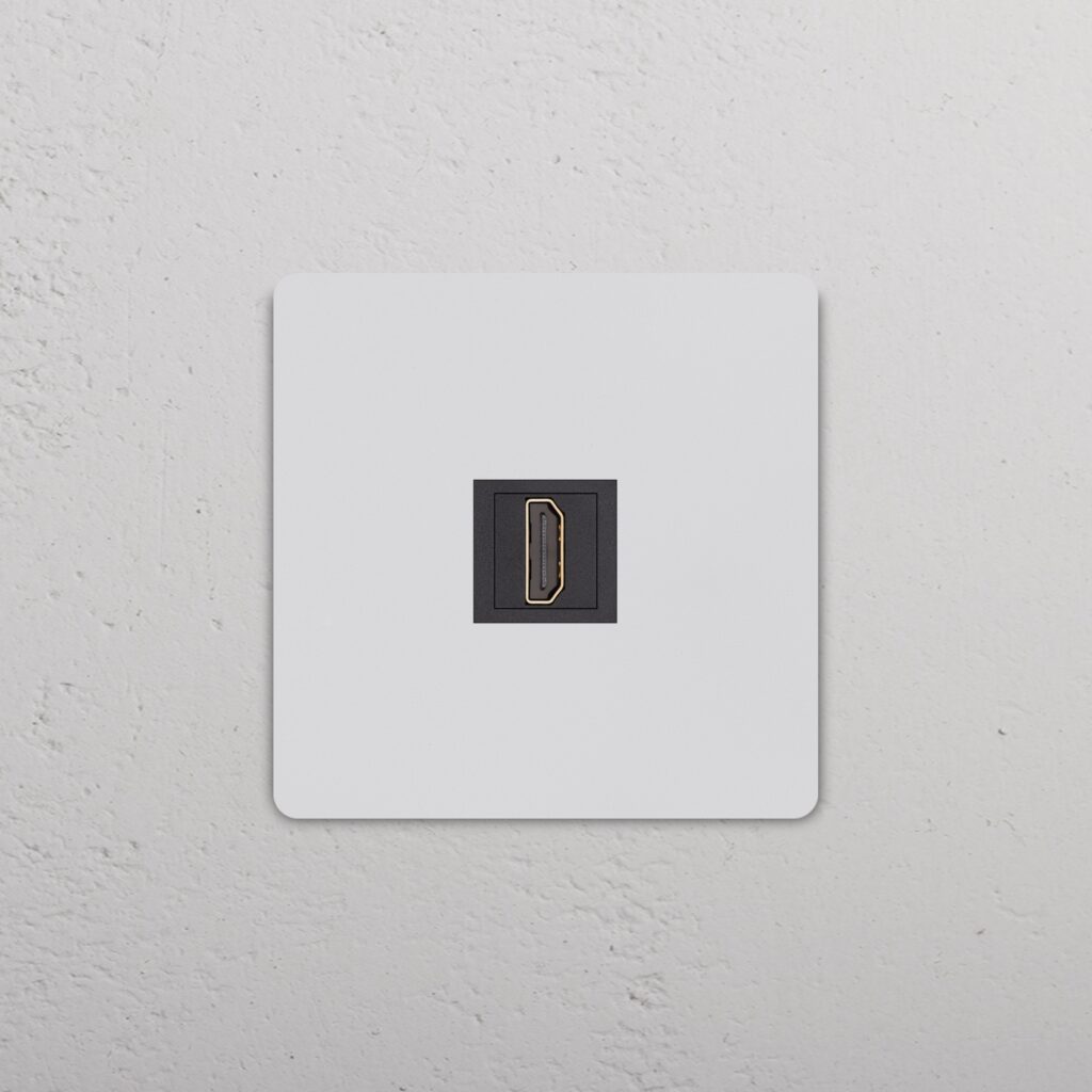 Grove Gniazdo HDMI w pojedynczej ramce – Do malowania, Czarny