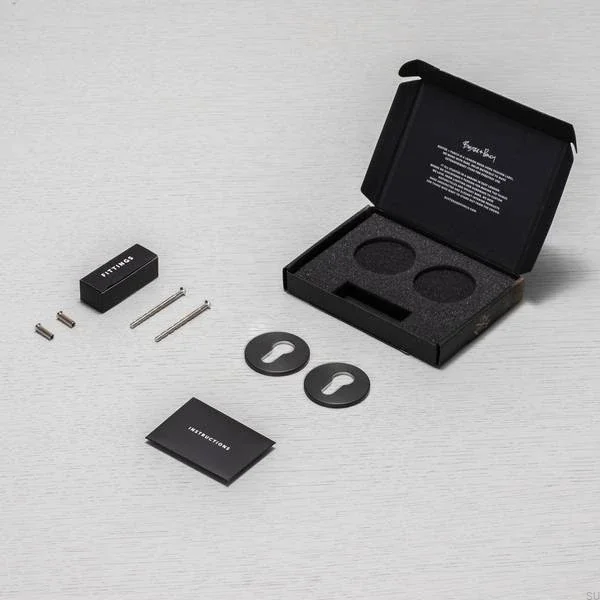 Szyld Cylindryczny Euro 35 mm Standard Brytyjski – Czarny