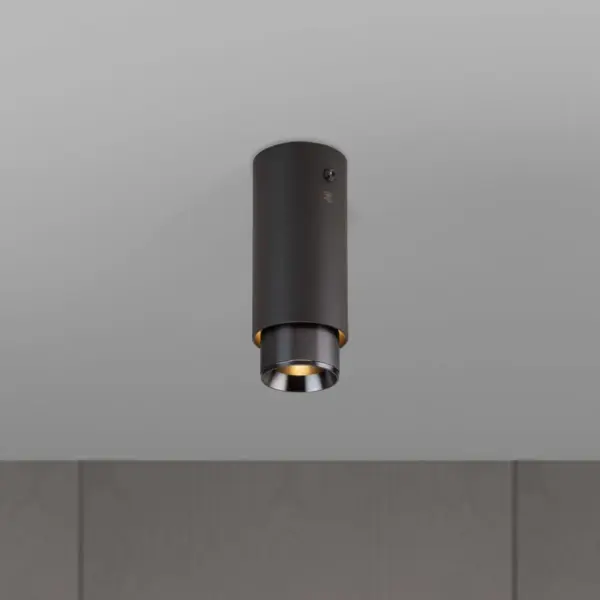 Lampa sufitowa punktowa Exhaust Linear z em – Czarny