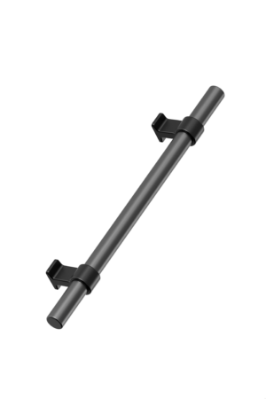 Uchwyt meblowy podłużny Bond 2x544 Aluminiowy Czarny Matowy z Gun-metal