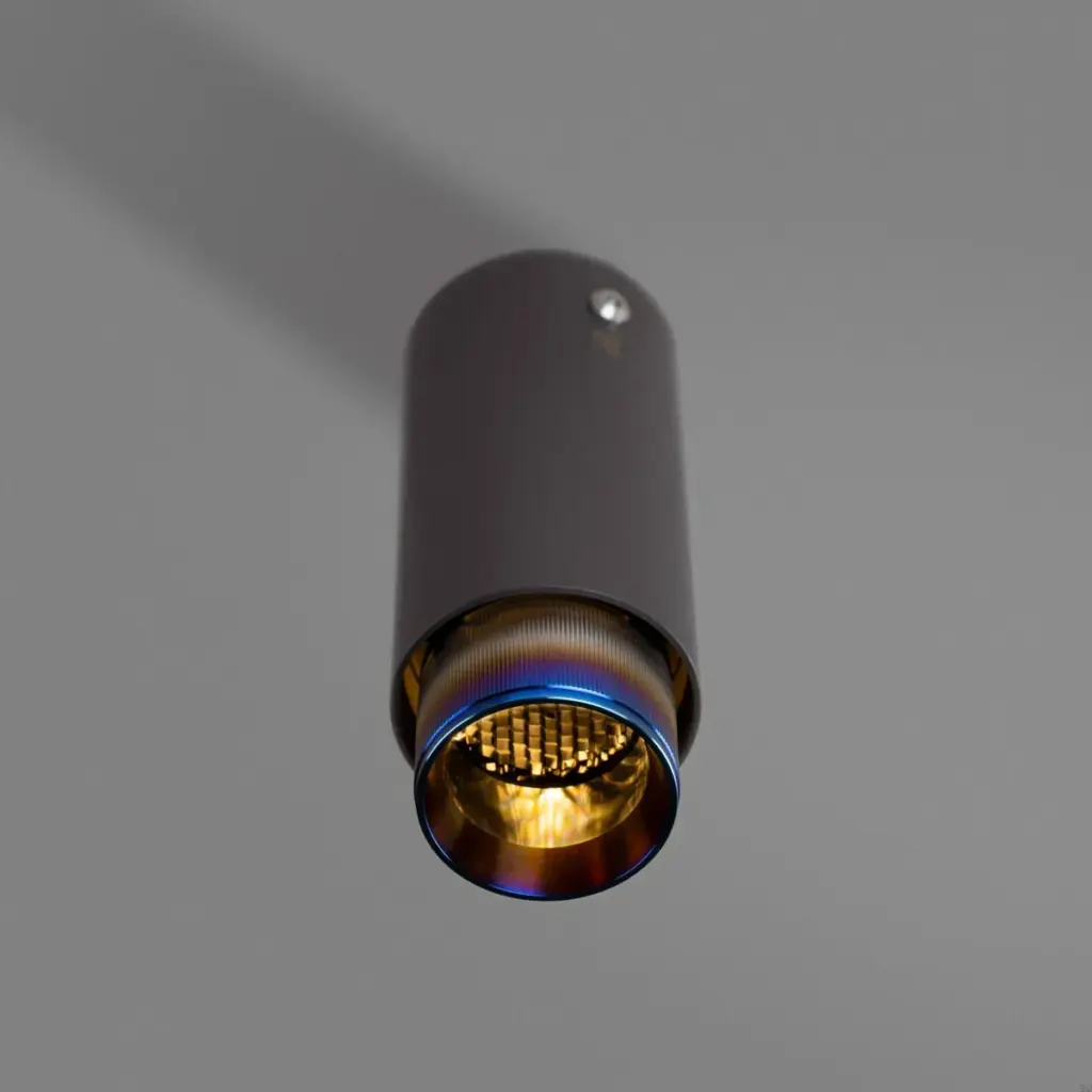 Lampa sufitowa punktowa Exhaust Linear z Paloną ą – Niebieski