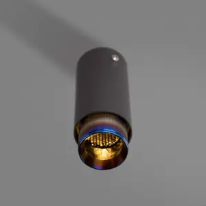Lampa sufitowa punktowa Exhaust Linear z Paloną ą – Niebieski