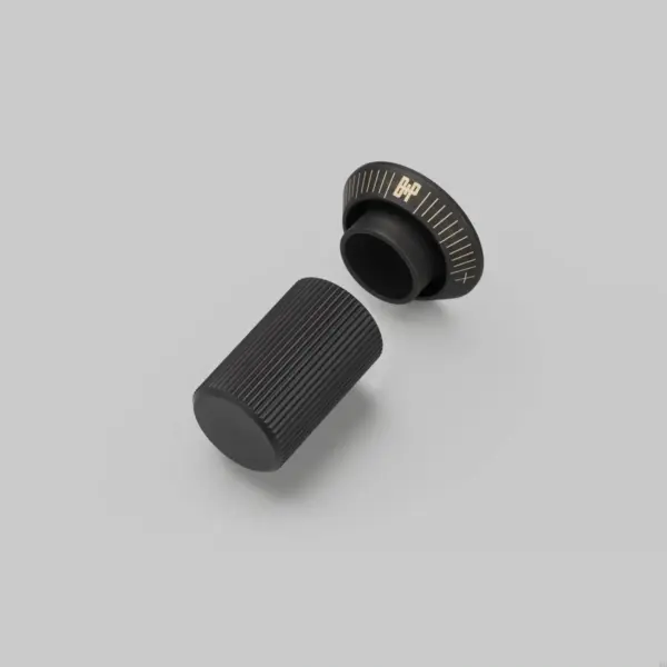Zestaw dekoracyjny do ściemniacza Detail Linear – Czarny