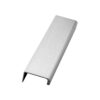 Uchwyt meblowy krawędziowy Artisan 160 Aluminiowy Srebrny
