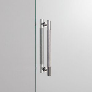 Uchwyt meblowy podłużny dwustronny Pull Bar Cross 225 – Srebrny
