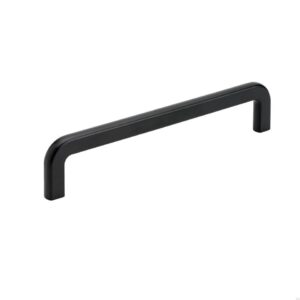 Uchwyt meblowy podłużny Compact 160 Metalowy Czarny Matowy