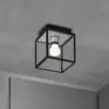 Lampa sufitowa Caged Wet S – Srebrny