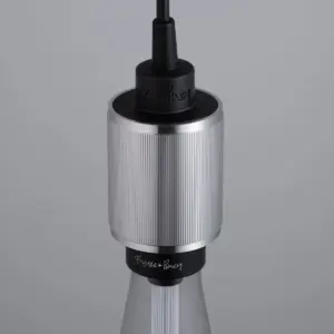 Lampa wisząca Heavy Metal Linear – Srebrny