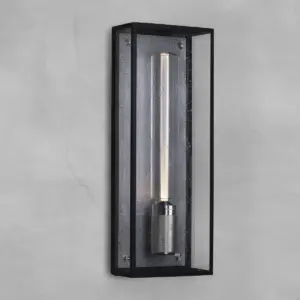 Lampa ścienna Caged Wet L – Srebrny