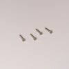 Wkręty do drewna samogwintujące z łbem krzyżakowym 5 mm x 30 mm, 4 szt. – Satynowy nikiel