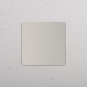 Grove Pojedyncza płytka maskująca – Polerowany nikiel – Bespoke