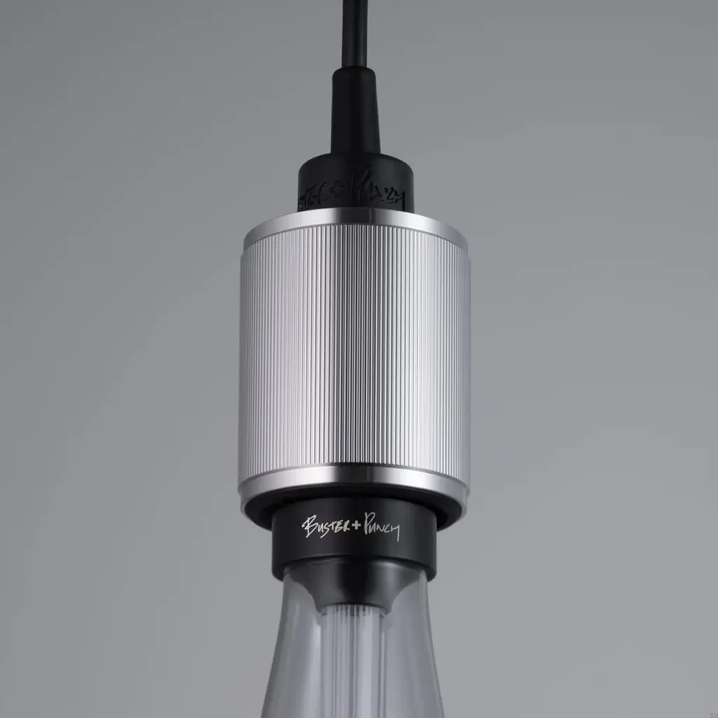 Lampa wisząca Heavy Metal Linear – Srebrny