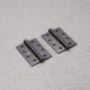 Zawiasy do drzwi Hinge 102 x 76 x 3 mm (zestaw 2 szt.) – Palony Brąz