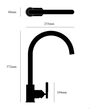 Bateria kuchenna Mixer Linear – Srebrny