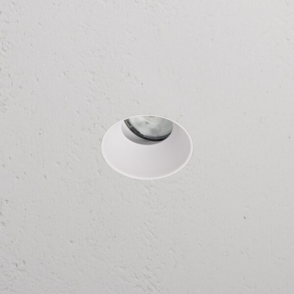 Buxton ognioodporna z możliwością regulacji oprawa oświetleniowa typu downlight bez obudowy 50 mm, Biały
