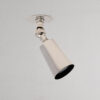 Perryn mały, pojedynczy reflektor 35 mm – Polerowany nikiel