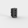 Single Bipasso Module, Czarny