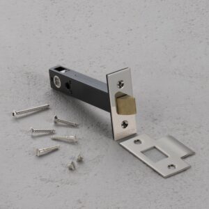 Zamek oszczędnościowy 100 mm – Polerowany nikiel