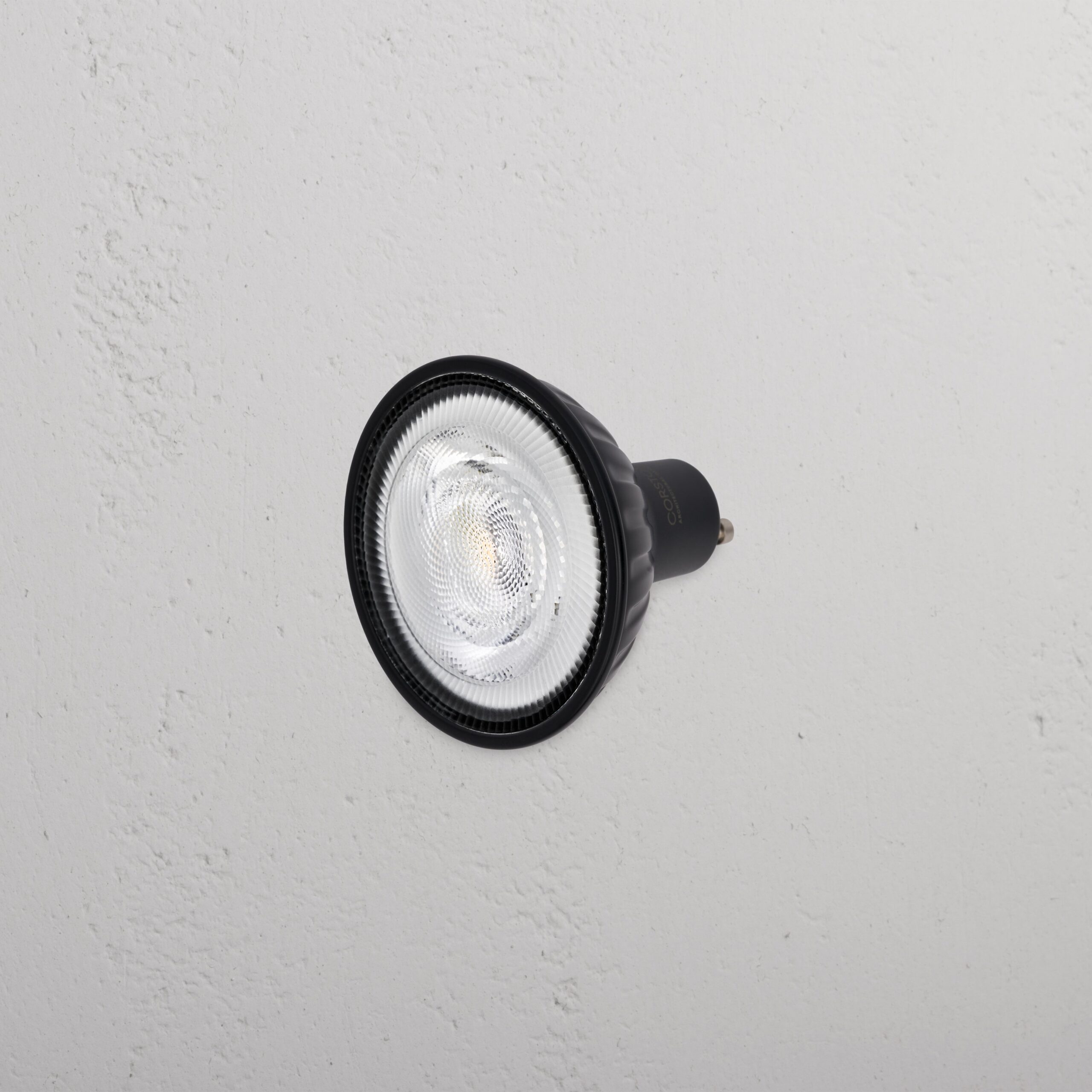 Arthur 70 mm żarówka LED GU10 24°, Czarny
