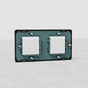 Grove Podwójna ramka modułowa 45 mm – Brąz