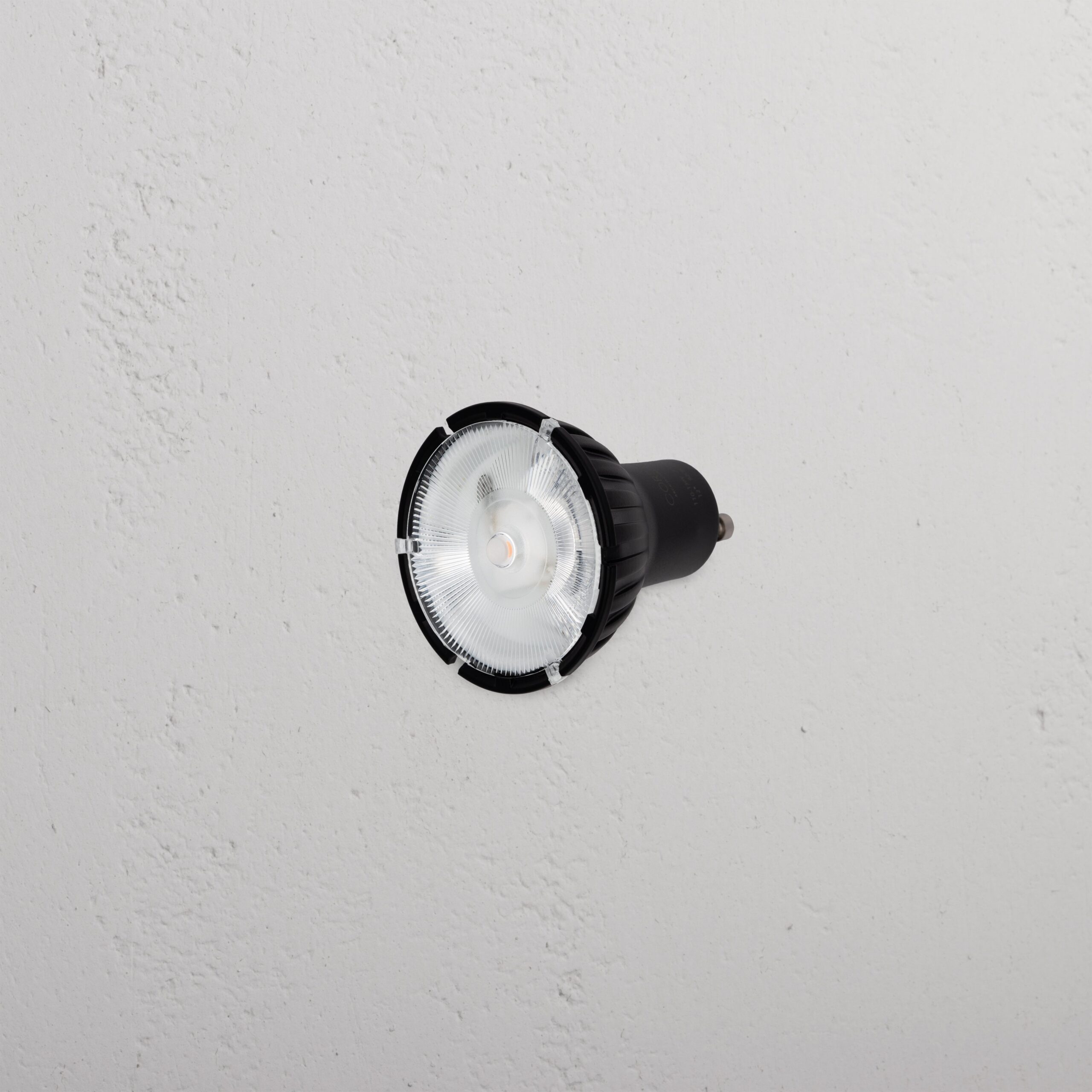 Chester 50 mm żarówka LED GU10 10°, Czarny