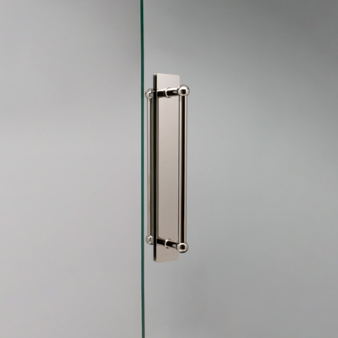 Harper podwójna antaba z płytą 320 mm – Polerowany nikiel