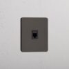 Grove Gniazdo RJ45 w pojedynczej ramce – Brąz, Czarny