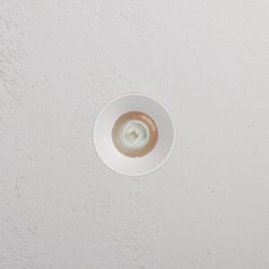 Buxton ognioodporna stała oprawa oświetleniowa typu downlight bez obudowy 50 mm, Biały