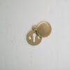 Warwick rozeta na klucz z osłoną – Antyczny mosiądz