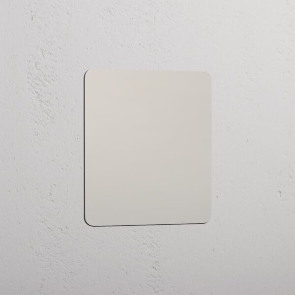 Kew Pojedyncza płytka maskująca – Polerowany nikiel