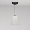 Richmond średnia lampa wisząca z delikatną porcelaną – Brąz